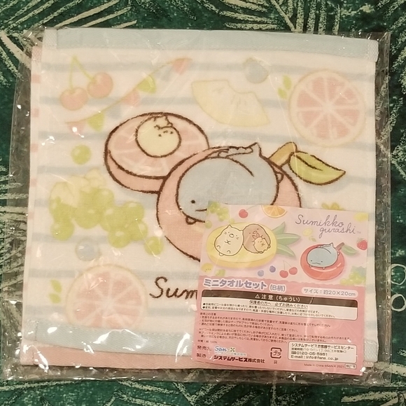 3/$20 🌺 Sumikko Gurashi Small Towel Set 4pcs - Picture 3 of 5